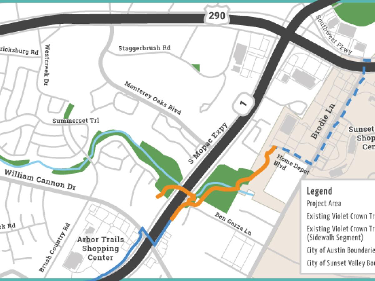 Violet Crown Trail s latest mile Urbanize Austin